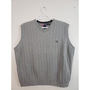 (9) Y2K Chaps Ralph Lauren Men's Sweater Vest Size XXL Pullover Grandpacore